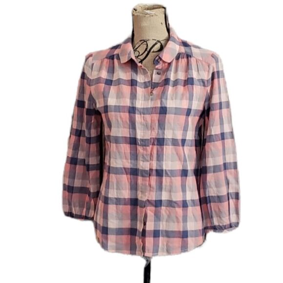 Broadway & Broome Plaid Spring Shirt - Picture 1 of 15